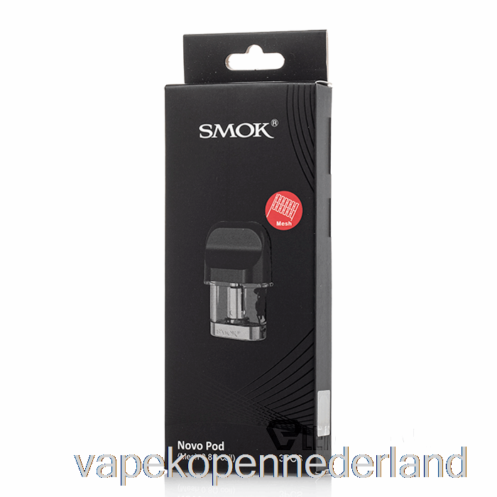 Vape Nederland Smok Novo Vervangende Pod-cartridges 0.8ohm Novo Mesh-pods